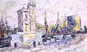 Paul Signac La Rochelle Spain oil painting artist